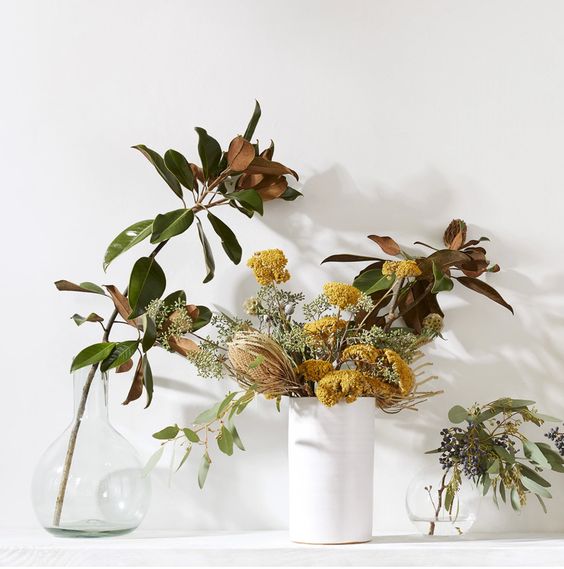 Φθινοπωρινές σύνθεσεις βάζο